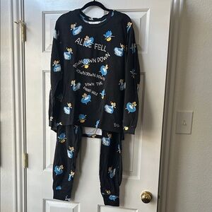 Peter Alexander Black and Blue Kids Pajamas